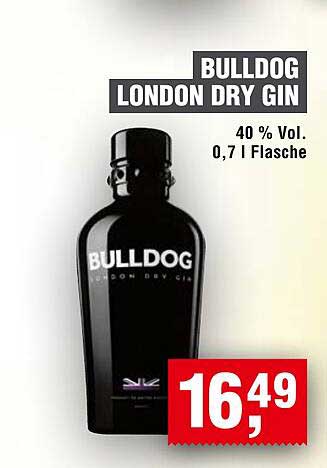 BULLDOG LONDON DRY GIN