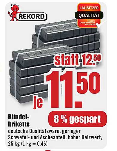 Bündelbriketts