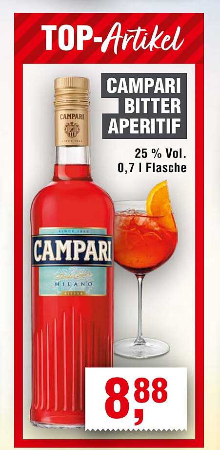 CAMPARI BITTER APERITIF