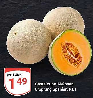 Cantaloupe-Melonen