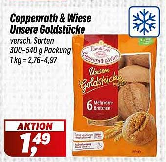 Coppenrath & Wiese Unsere Goldstücke versch. Sorten 300-540 g Packung 1 kg = 2,76-4,97