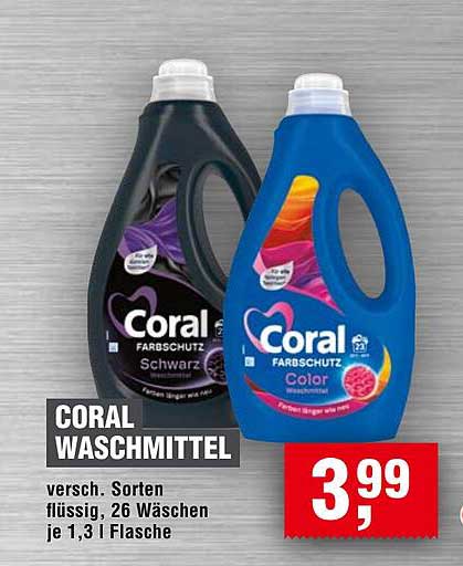CORAL WASCHMITTEL