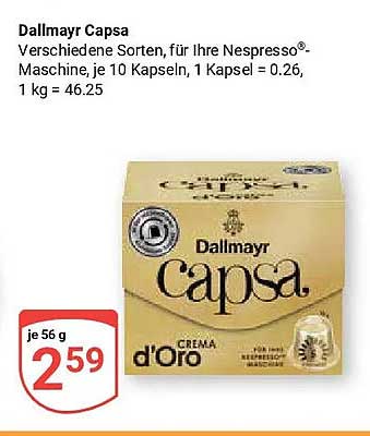 Dallmayr Capsa