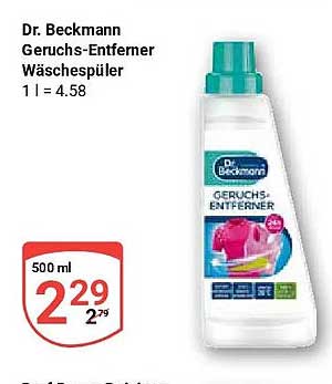 Dr. Beckmann Geruchs-Entferner Wäschespüler
