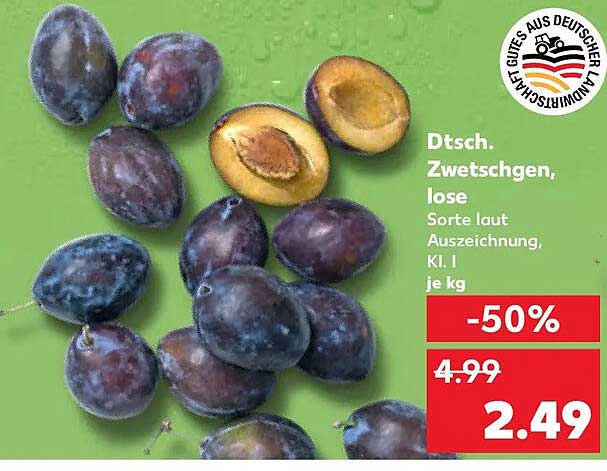 Dtsch. Zwetschgen, lose