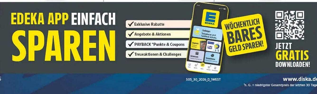 EDEKA APP EINFACH SPAREN