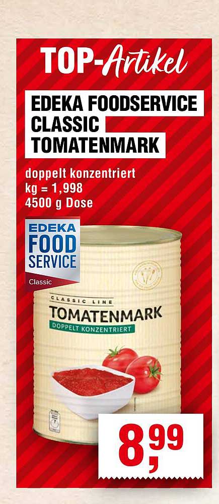 EDEKA FOODSERVICE CLASSIC TOMATENMARK