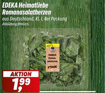 EDEKA Heimatliebe Romasalatherzen