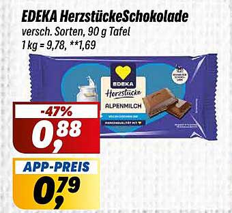 EDEKA Herzstücke Schokolade