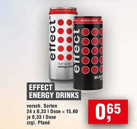 EFFECT ENERGY DRINKS