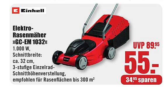 Elektro-Rasenmäher »GC-EM 1032«