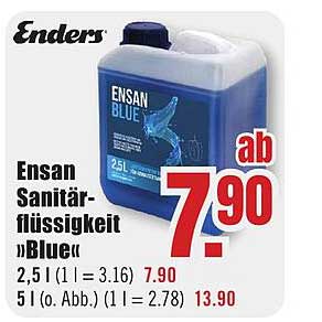 Enders Ensan Sanitärflüssigkeit »Blue«