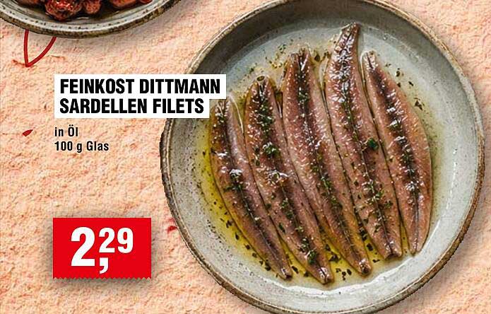 FEINKOST DITTMANN SARDELLEN FILETS