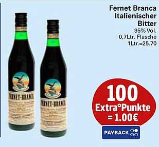 Fernet Branca Italienische Bitter
