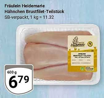 Fräulein Heidemarie Hähnchen Brüstfilet-Teilstück