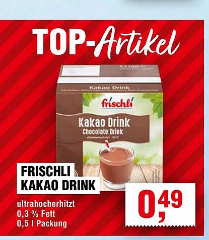 FRISCHLI KAKAO DRINK