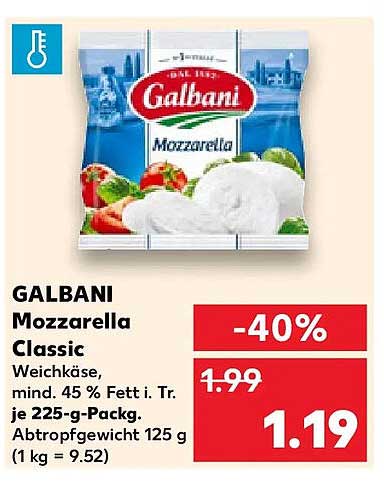 GALBANI Mozzarella Classic