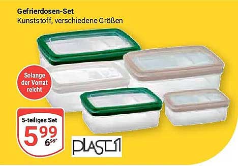 Gefrierdosen-Set