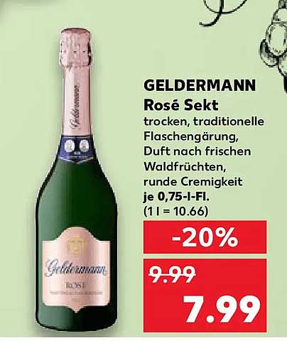 GELDERMANN Rosé Sekt