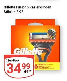 Gillette Fusion5 Rasierklingen