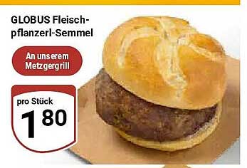 GLOBUS Fleisch-pflanzerl-Semmel