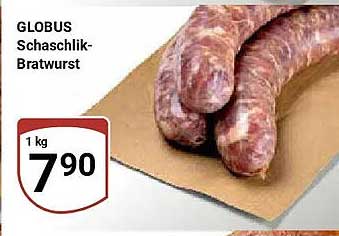 GLOBUS Schaschlik-Bratwurst
