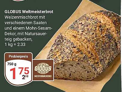 GLOBUS Weltmeisterbrot