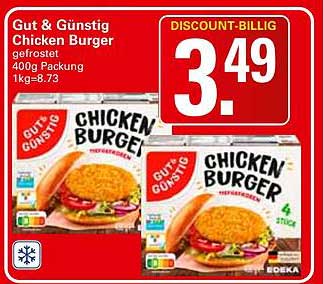Gut & Günstig Chicken Burger