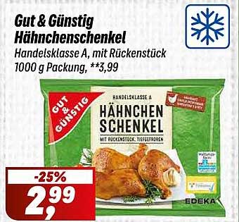 Gut & Günstig Hähnchenschenkel