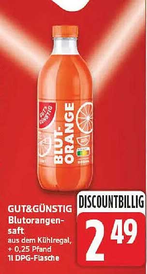GUT&GÜNSTIG Blutorangensaft