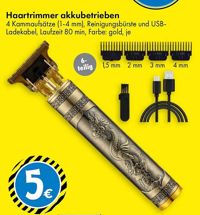 Haartimmer akkubetrieben