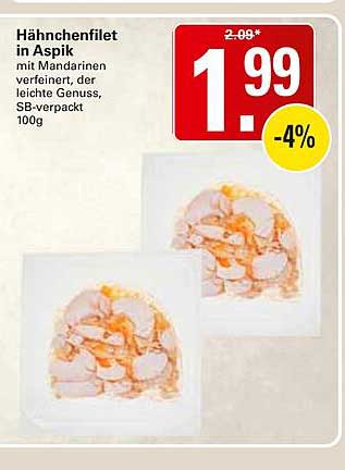 Hähnchenfilet in Aspik