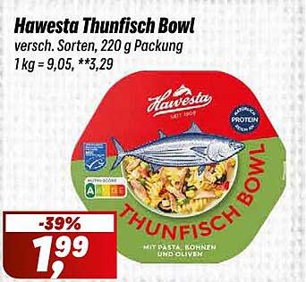 Hawesta Thunfisch Bowl