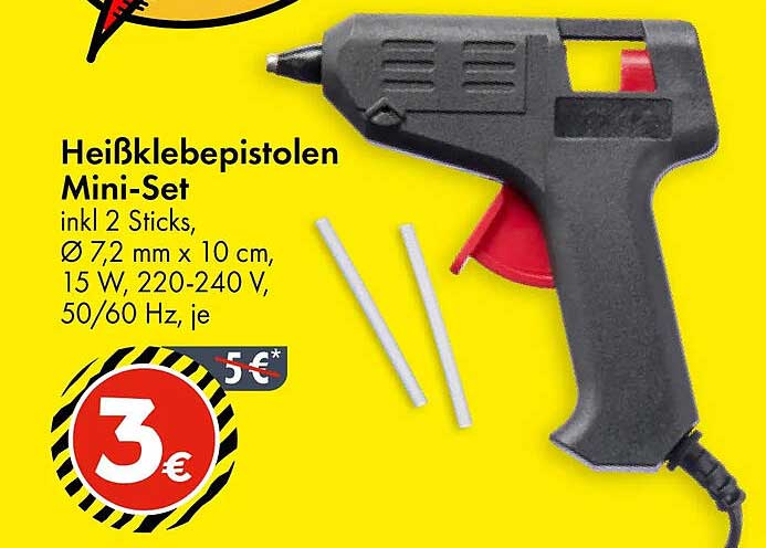 Heißklebepistolen Mini-Set