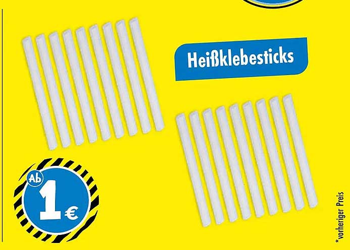 Heißklebesticks