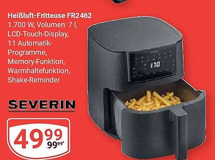 Heißluft-Fritteuse FR2462