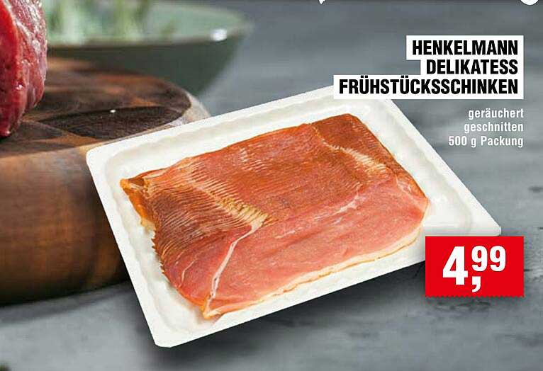HENKELMANN DELIKATESS FRÜHSTÜCKSSCHINKEN