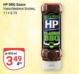 HP BBQ Sauce Verschiedene Sorten, 1 l = 8,73