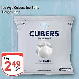 Ice Age Cubers Ice Balls Tiefgefroren