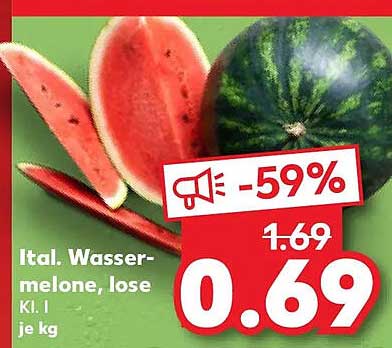 Ital. Wasser-melone, lose