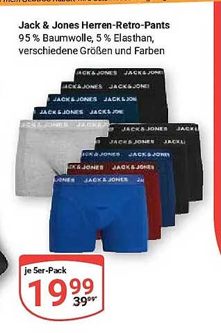 Jack & Jones Herren-Retro-Pants