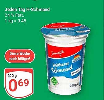 Jeden Tag H-Schmand