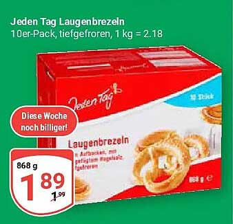 Jeden Tag Laugenbrezeln