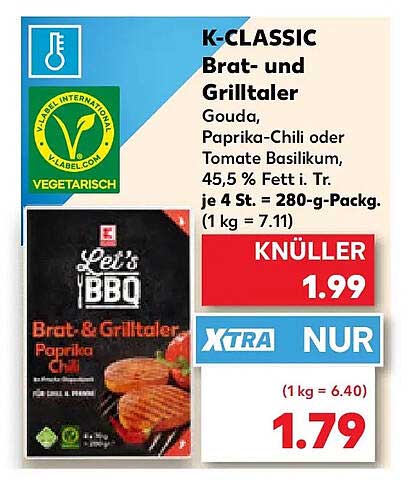 K-CLASSIC Brat- und Grilltaler