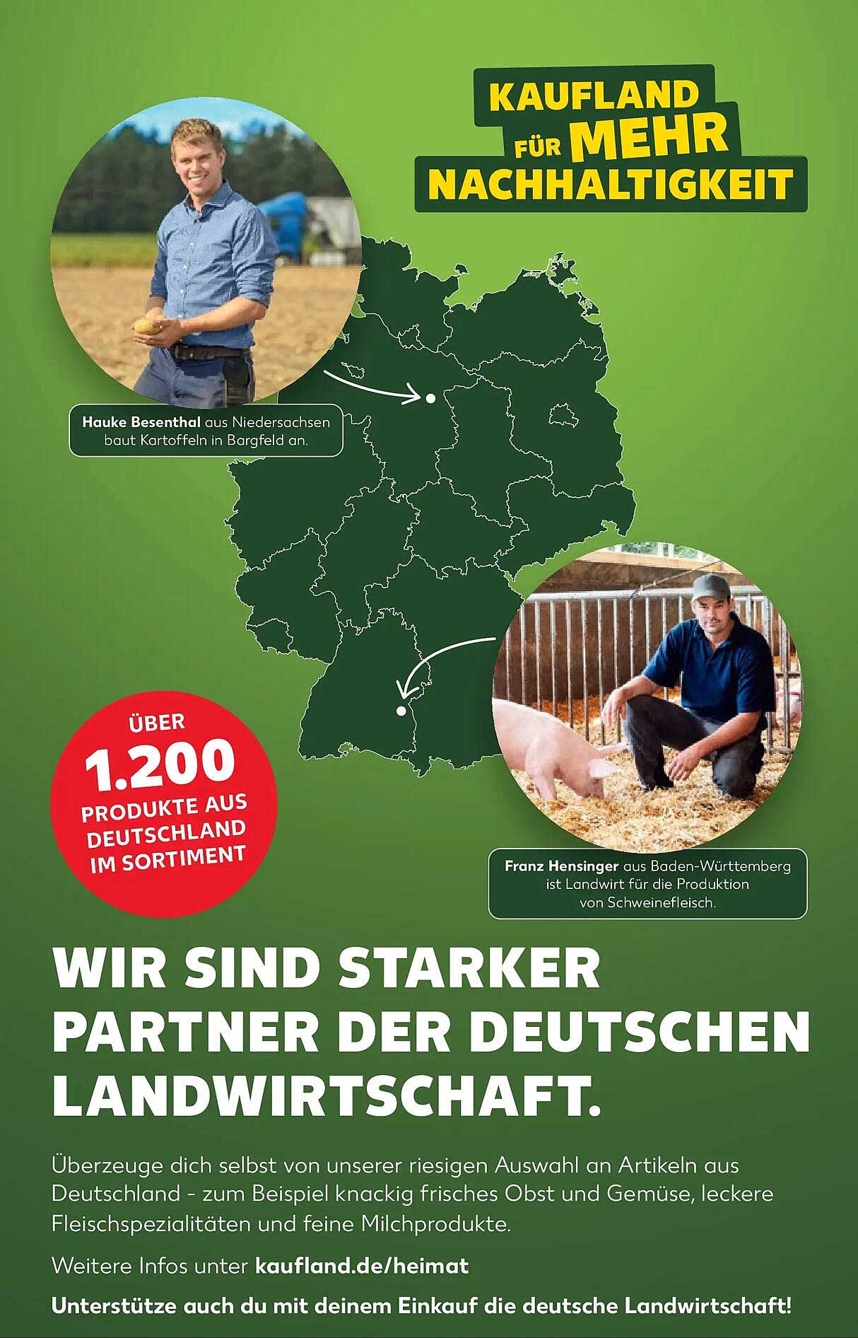 KAUFLAND FÜR MEHR NACHHALTIGKEIT