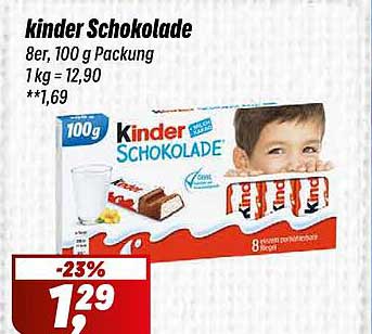 kinder Schokolade
