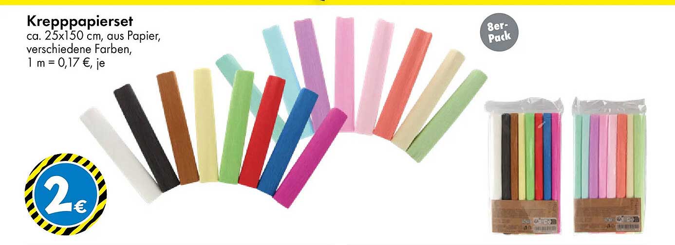 Krepppapierset