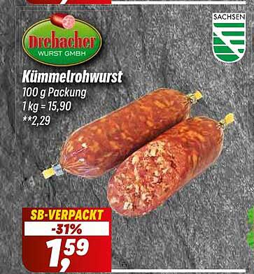 Kümmelrohwurst