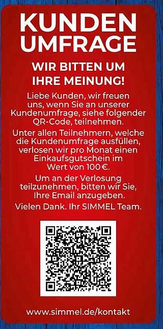 KUNDEN UMFRAGE