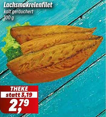 Lachsmakrelenfilet kalt geräuchert 100 g